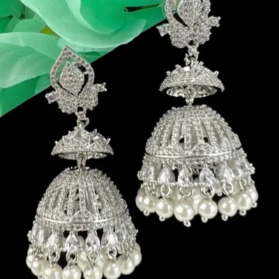 Zircon Jhumkas